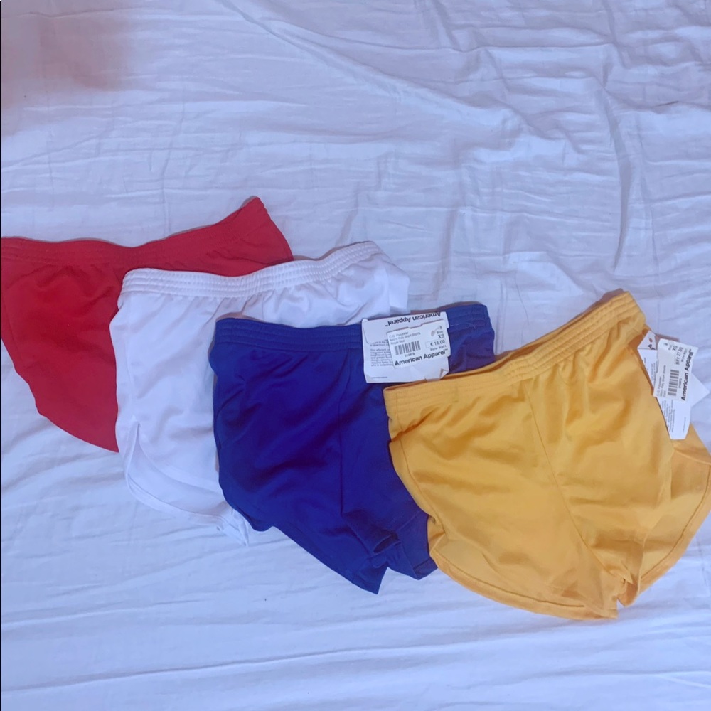 Set of 4 Kid’s American Apparel Gym Shorts
